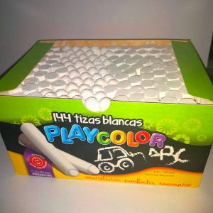 Tiza Blanca Playcolor x144 tizas