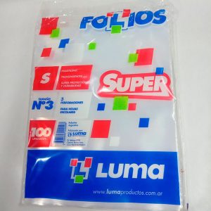 Folio Luma Nº3 Reforzado x100