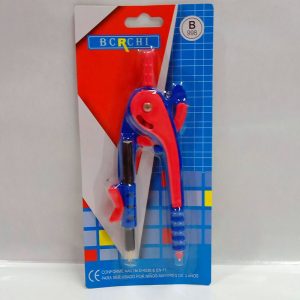 Compas Plastico Lapiz Blister