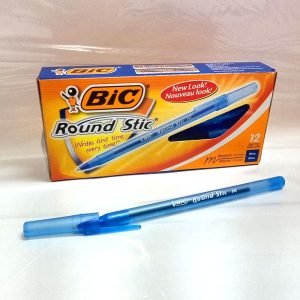 Lapicera BIC Round Stic x12
