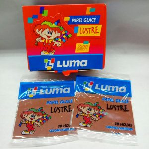 Papel Glace Lustre Luma X10 hojas