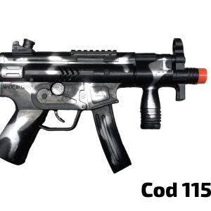 Ametralladora Mini Camuflada 23cm