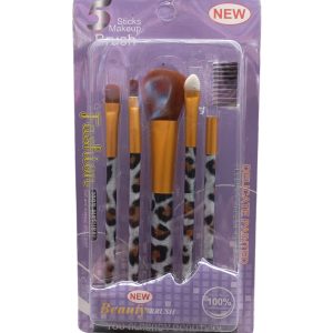 Brocha Maquillaje x5 (Variedad en colores)