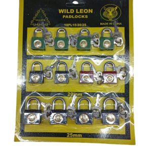 Candado Blister x12 Mini (15/20/25)