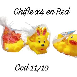 Chifle x4 en Red