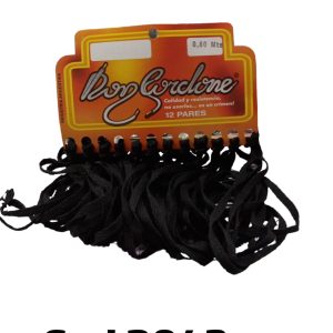Cordon Chato 0,80cm Negro