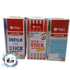 Lapicera Filgo Stick