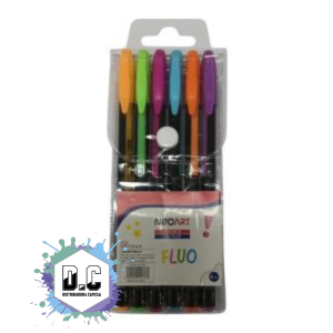 Birome Gel Fluo Neo-Art x6