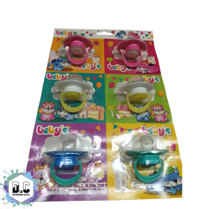 Chupetes blíster x6