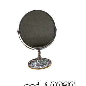 Espejo Doble Faz Pie Metálico Bajo