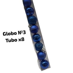 Globo Nº3 Tubo x8 Varios colores