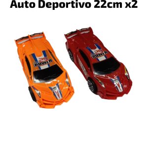 Auto Deportivo 22cm x2