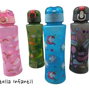 Botella Infantil Con Diseños