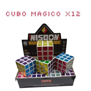 Cubo Mágico Tornasolado X12