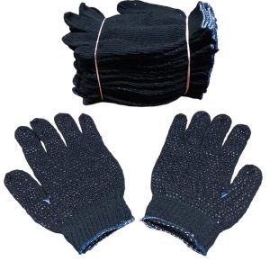 Guantes de Trabajo Negro x12