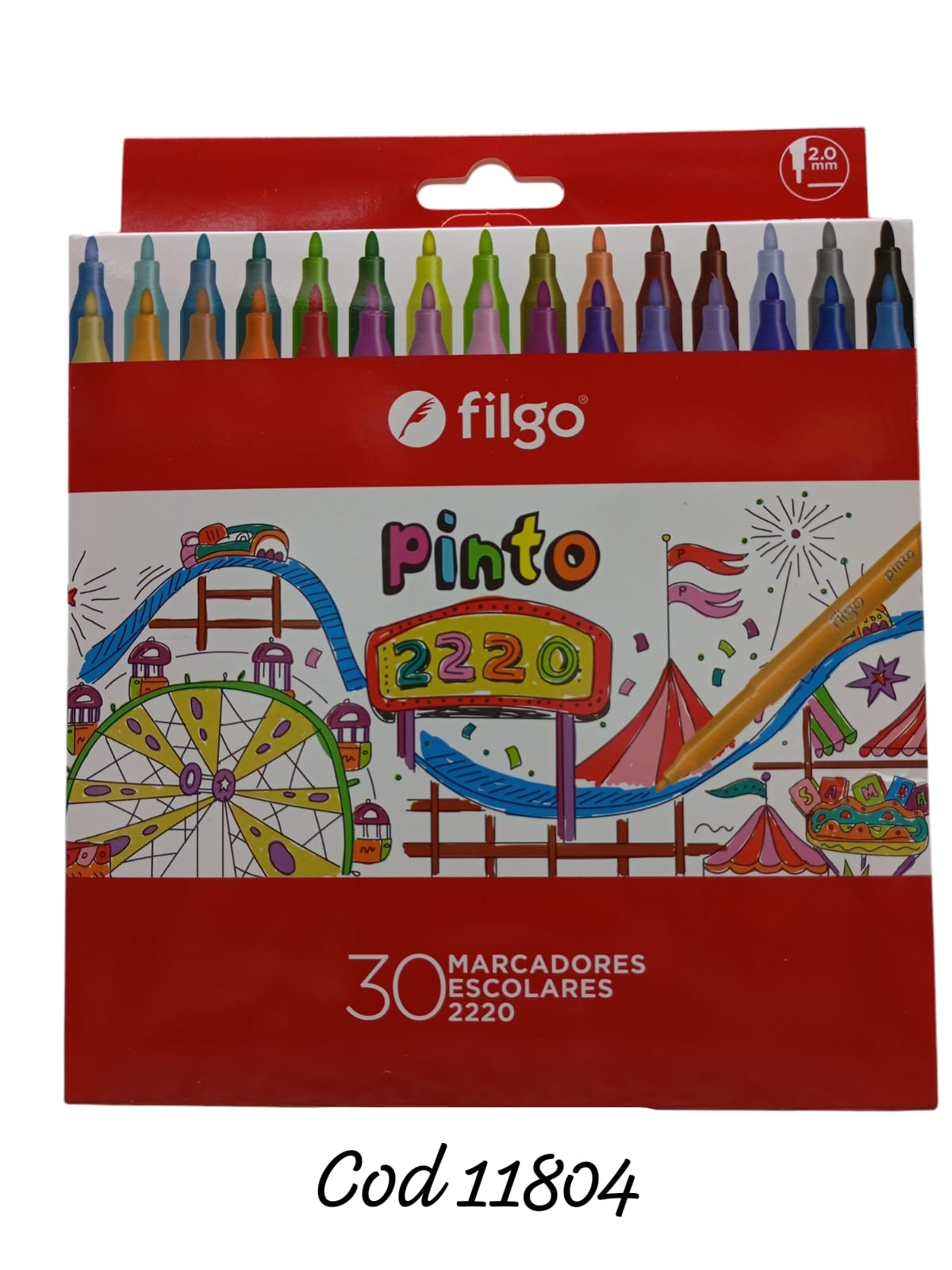 Marcador Color Filgo x30