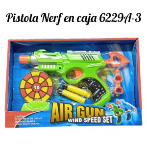 Pistola Lanza Dardos Caja 28cm