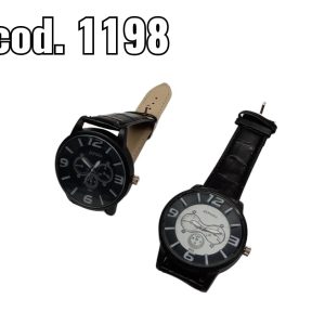 Reloj Pulsera Hombre fondo blanco y negro