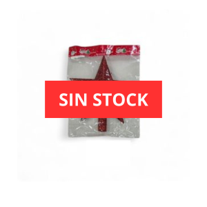 Puntal estrella escarchada