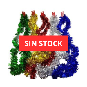 Lameta Metal fleco 10cmx2mt (X10 X COLOR)