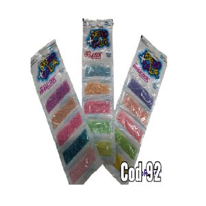 Brillantina Magicolor X5 (20 packs de 5 brillantinas)