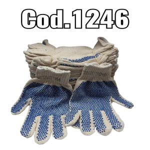 Guantes de trabajo crudo moteado