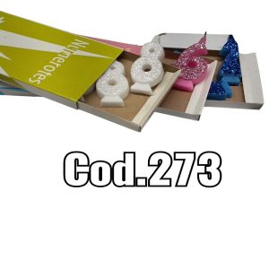 Velas Numerote Gibre X10