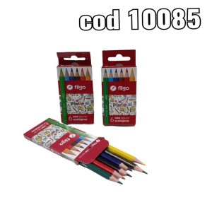 Lapices de color filgo corto  x6