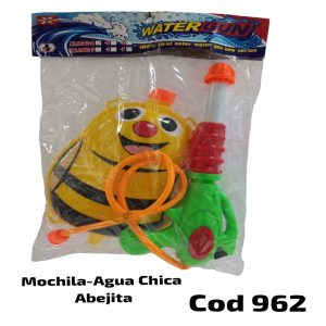 Mochila de agua tamaño chica Abejita 5090