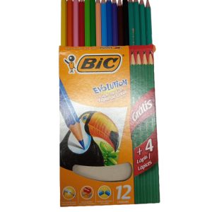 Lapices Bic color x12+4