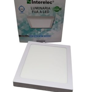 Plafon Interelec Cuadrado 18w