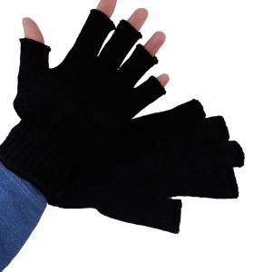 Guantes grandes sin dedos