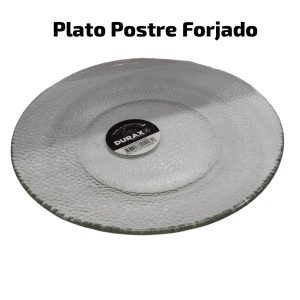 Plato Postre Forjado x36
