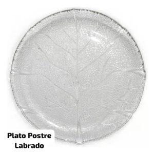 Plato Postre Labrado