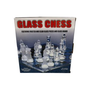 Juego de Ajedrez Cristal 25cm