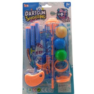 Pistola lanza bolas y dardos