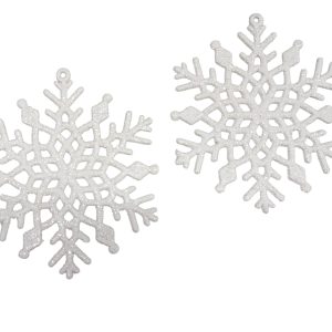 Adorno copo de nieve calada x2