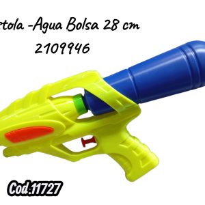 Pistola agua bolsa 28cm/2109946
