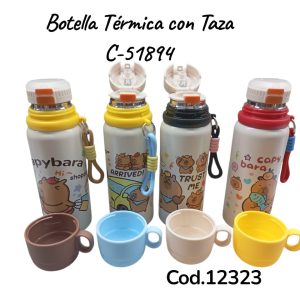 Botella térmica c/taza