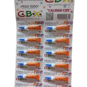 Pegamento C.B.X  blíster x12