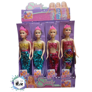 Muñeca vestido con Lentejuelas