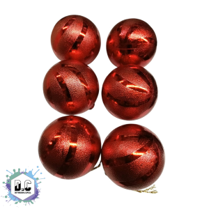 Globo N°6 Labrado Con Brillos